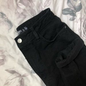 High waisted mom jeans